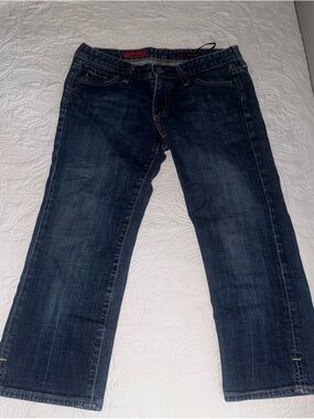 AG Adriano Goldschmied Low-rise Capri Jeans